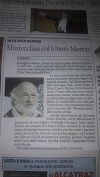 Pierluigi Cassano insegnante di recitazione